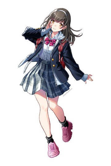 VRChat対応3Dモデル 「立花優衣」のキャラクターデザインを担当させていただきました